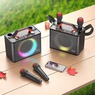 HOCO Malaysia BS57 jenny wireless karaoke speaker with dual wireless chargeable mic