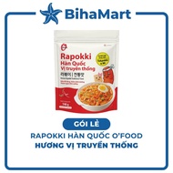 [RETAIL PACKAGE]-O’FOOD-O’food Korean Rapokki Traditional flavor, Tokbokki O'Food, Korean O'Food Ric