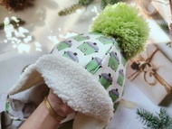 津Handmade 大毛球高飛帽/拉繩帽/大同電鍋印花