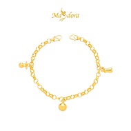MASDORA 916 Gold Anklet Rantai Kaki Gelang Kaki Emas - Cutie Baby Anklet (EMAS 916/22K)