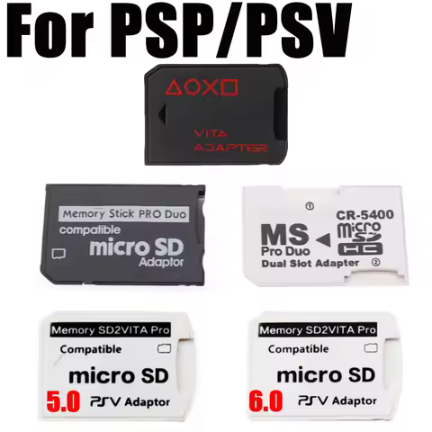 For Psvita PSV 1000 2000 Memory SD2vita Pro Compatible SD TF Card Adaptor V2.0 V3.0 V5.0 V6.0 Game C
