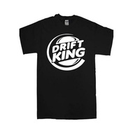 Drift King T-Shirt - Awesome, Funny, Drifter, Drift Life, Jdm, Burger King, S15,