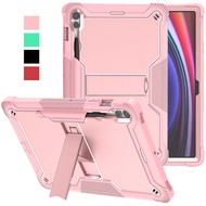 for Samsung Tab S9 Plus 12.4 2023 Case with Built-in Stand, Rugged Full-Body Hybrid Cover for Galaxy Tab S9 Ultra, Tab S8 Ultra, Tab S8 Plus/S7 Plus/S7 FE, Tab S9/S8/S7 11 inch