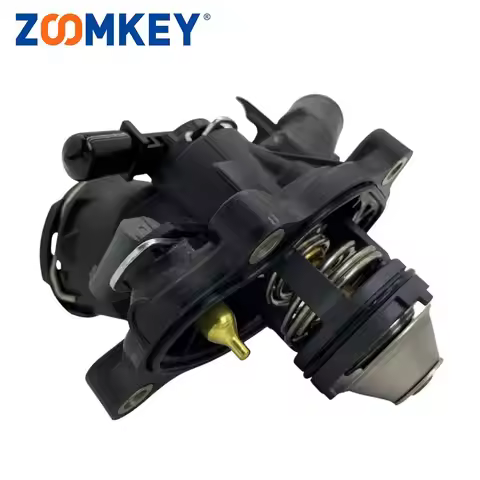 ZOOMKEY Quality Coolant Thermostat A2712000315 Fit For M-ercedes Benz M271 Engine W204 C180 C200 W20