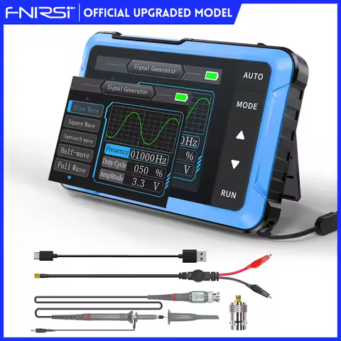 FNIRSI New DSO510 PLUS Oscilloscope 10MHz Bandwidth 48MS/s Sampling Rate Mini Handheld Electronic Me
