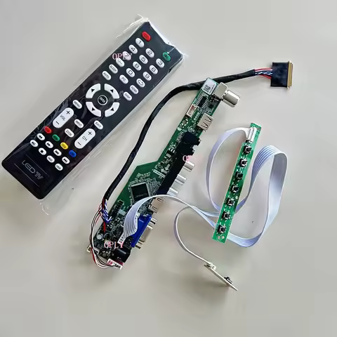 TV Controller board kit for LG LP156WH2 LP156WH2-TLE1/TLEA 1366x768 15.6" HDMI-compatible RF USB AV 