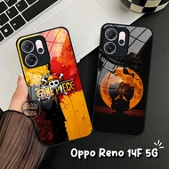 Case One Piece MotifOPPO RENO 14F - Glass Softcase 5GOPPO RENO 14F - Casing hp OPPO RENO 14F - Silic