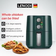 air fryer  5.5L oil-free fryer Air fryer Large-Capacity Touch Screen Multifunction Oven Kitchen Appliances Oil Free