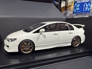 現貨 One Model Honda CIVIC FD2 MUGEN 無限 1/18