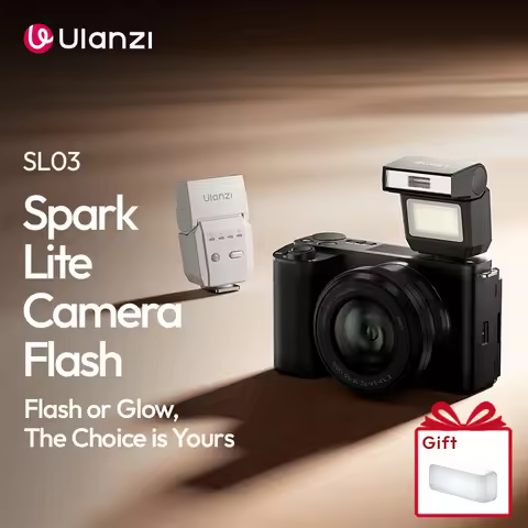 Ulanzi SL03 Spark Lite Camera Flash 3 Lighting Modes for Food Photography Still Life Photography wit