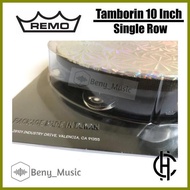 TAMBOURINE REMO 10 INCH SINGLE / DOUBLE ROW TAMBORIN ORIGINAL - CHANGS