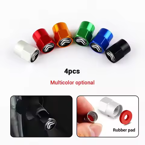 4pcs car wheel tire metal valve cover Defender decorative For Citroen C1 C2 C3 C4 C5 C6 C8 C4L DS3 D