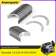 Engine Parts Main Rod Bearings Set STD Fit 1.8 2.0 L For Hyundai 1.8L 2.0L l4 GAS DOHC G4NA/G4NB/G4N