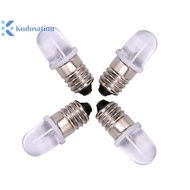 Kudosation 5pcs E10 Led Bulb DC 3V 4.5V Instrument Bulb Indicator Bulb Flashlight Bulb Nice
