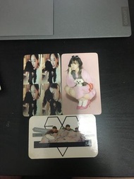 少女時代 EXO小卡