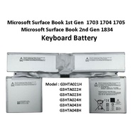 Microsoft Surface Book 2nd Gen  13.5"  1834  Keyboard Battery @ 6800mAh  G3HTA043H G3HTA048H  Book1 