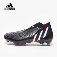 สตั๊ด Adidas Predator Edge+ FG รองเท้าฟุตบอล ตัวท็อปไร้เชือก