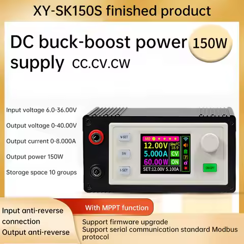 SK150S CNC Lifting Voltage Module Constant Voltage Current Solar Charging Module Anti-reverse Connec