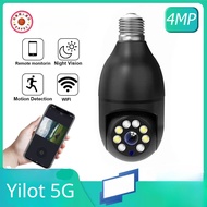Yilot E27 Wifi Bulb CCTV Night Vision IP Camera 4MP Smart Home Security Baby Monitor Wireless Camera