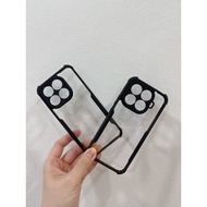 XIAOMI 15T/XIAOMI 15T PRO Transparent Acrylic Bumper Hard Casing