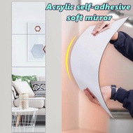 Acrylic Mirror Stickers Wall Decals Thicken Self Adhesive DIY Non Glass Art Mirror Home Decoration