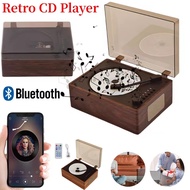 Portable CD Player Rechargeable Remote Control Desktop CD Player Bluetooth 5.0 Speaker