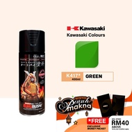 Samurai K417 Green Kawasaki - Aerosol Coating Spray Paint for Automotive Car Motorcycle