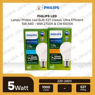 Philips Led Bulb E27 Classic Ultra Efficient 5W A60