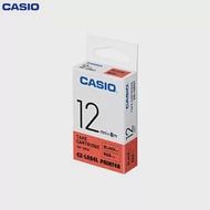 CASIO標籤機色帶12mm紅底黑字