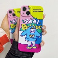 Cute Girl Suitable for iPhone 16/15 Pro Max/14 Film Case 12 Pro Max/11 Pro/13 Pro Max XS Max Hard Ca