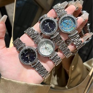 Street Wear Starry Sky Fritillary Marble Watch Ladies Steel Band Diamond-studded Feel ing Style Ligh