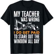 Funny Heavy Equipment Operator Excavator Backhoe Bulldozer T-Shirt