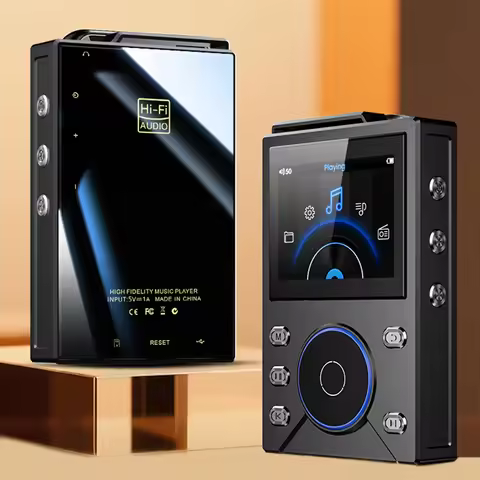128GB HIFI MP3 Player 2.4 Inch LCD Screen USB-C Charging Walkman Audio Player Lossless DSD FLAC Play
