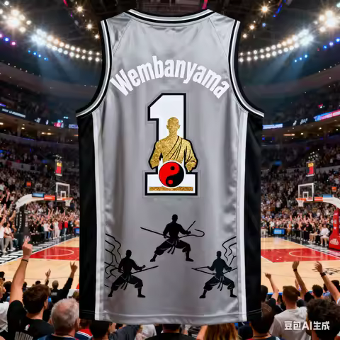 Mens Wembanyama 3D AI Edition Basketball Vest #1 USA Basketball Tops Youth Kids Training Breathable 