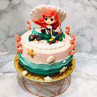 6inch Little Mermaid Cake