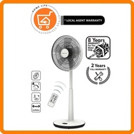 Mistral MLF3508DR DC Motor Slide Fan W/Remote 14 Inch.