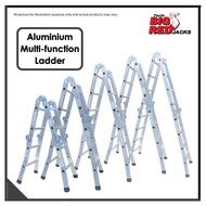 [BIGRED] Aluminium Heavy Duty Multi Purpose Ladder (8/10/12/14/16 Steps) 铝制多用楼梯 Tangga Lipat/ Foldab