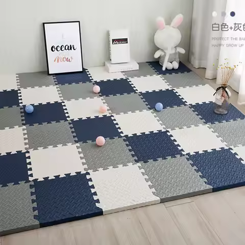 Baby Puzzle Mat Play Mat Kids Interlocking Exercise Tiles Rugs Floor Tiles Toys Carpet Soft Carpet C