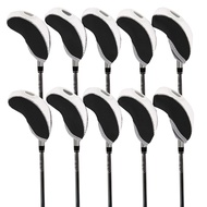Kualitas Tinggi 10Pcs Iron Cover Golf Cover Stick Golf Sarung Driver Golf Golf Accessories