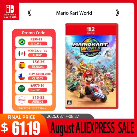 Nintendo Switch 2 Game Deals - Mario Kart World - Games Adventure Action and RPG Genre Switch 2 Edit