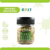 HEALTH PARADISE Organic Fennel Seeds (80gm)