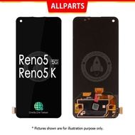 ALLPARTS OLED / INCELL Display for OPPO Reno 5 4G 5G LCD Touch Screen Digitizer Replacement Reno 5K