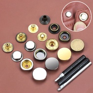 Concealed Button Snap Button Metal Snap Button Seam-Free Snap Button Button Down Jacket Snap Button 