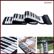 [Blesiya2] Roll up 88 Key Piano Keyboard Digital Music Toy, Educational Travel Piano Roll