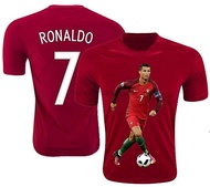 new Ronaldo Jersey Style T-shirt Kids Cristiano Ronaldo Jersey Portugal T-shirt