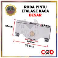 Roda Matex Roda Sliding Showcase Pintu Kaca Roda Etalase Pintu Kaca Besar Kecil