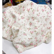 Super soft vintage rose 2-layer muslin fabric fabric cotton fabric cute fabric floral fabric muslin 