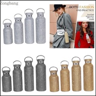 Zone Water Bottle Glitter Water Bottles Refillable Water Bottles for Women