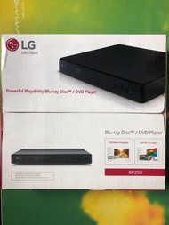 全新已開封 LG Blu-ray DVD Player BP250 藍光影碟播放機