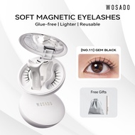 WOSADO Reusable Magnetic Lashes Set No.11 GEM BLACK Professional High Quality Premium Safe Dupont 3D